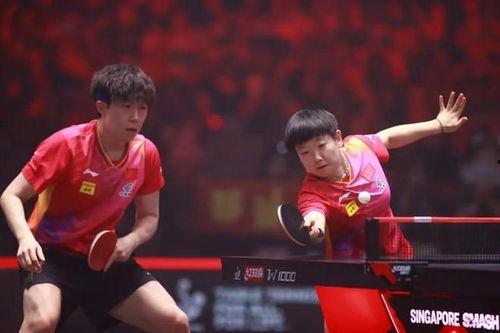 中日韩乒乓球混双合影视频,中日韩乒乓球混双巅峰对决精彩瞬间回顾